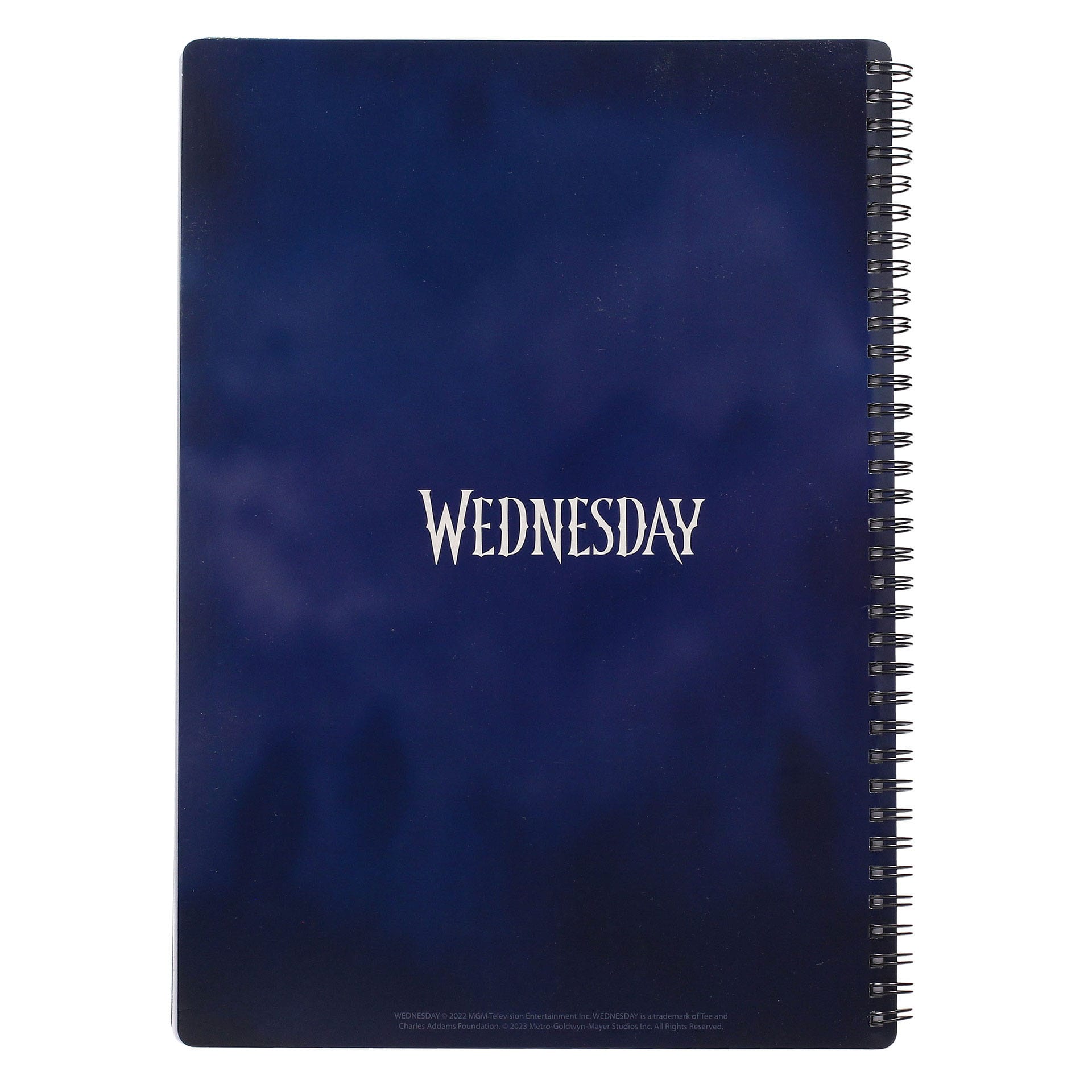 Wednesday Notizbuch mit 3D-Effekt Rain