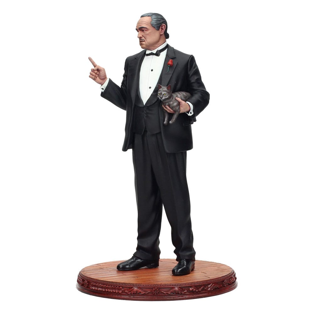 Der Pate Movie Icons PVC Statue Don Vito Corleone The Offer 20 cm