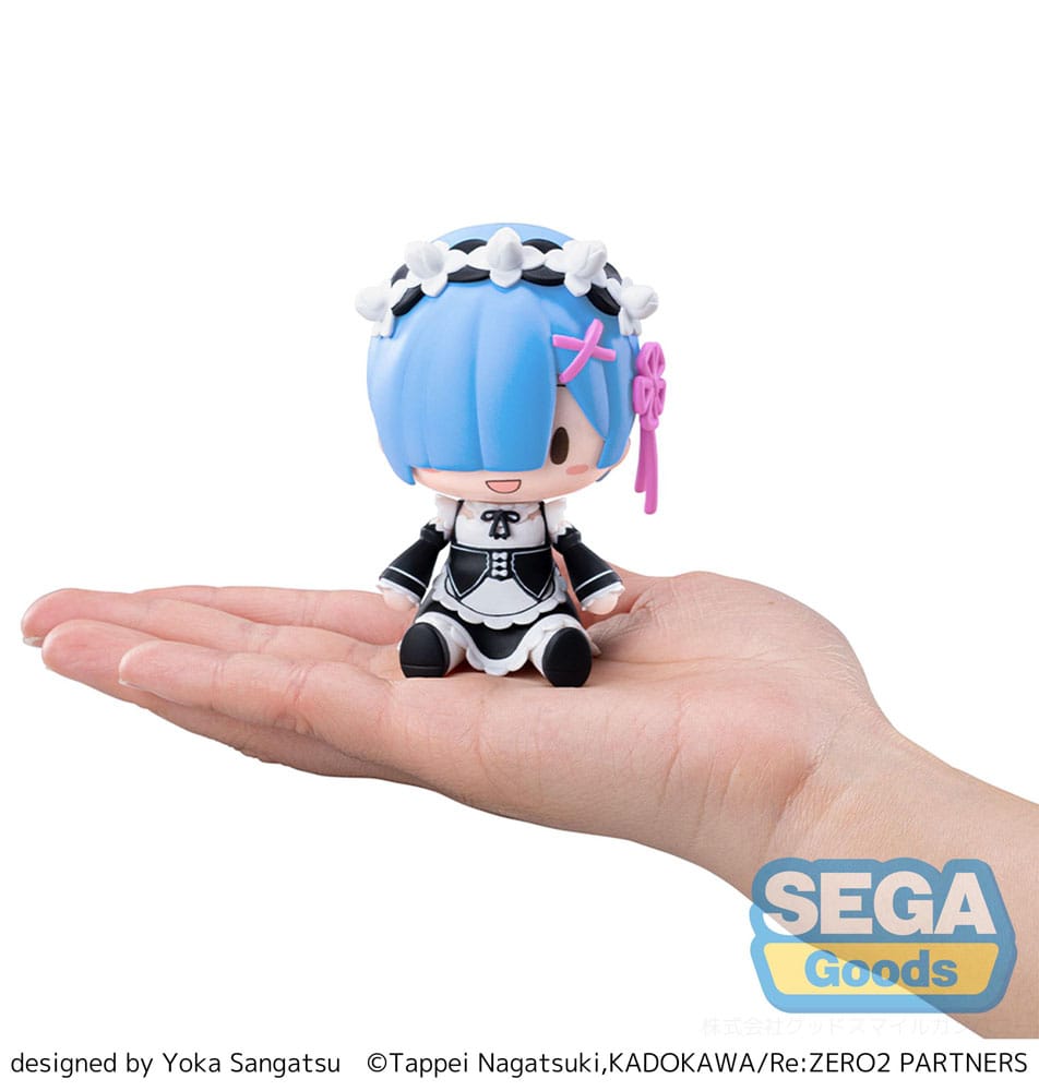Re:Zero Starting Life in Another World Fuwa Petit Chibi Figur Rem 8 cm