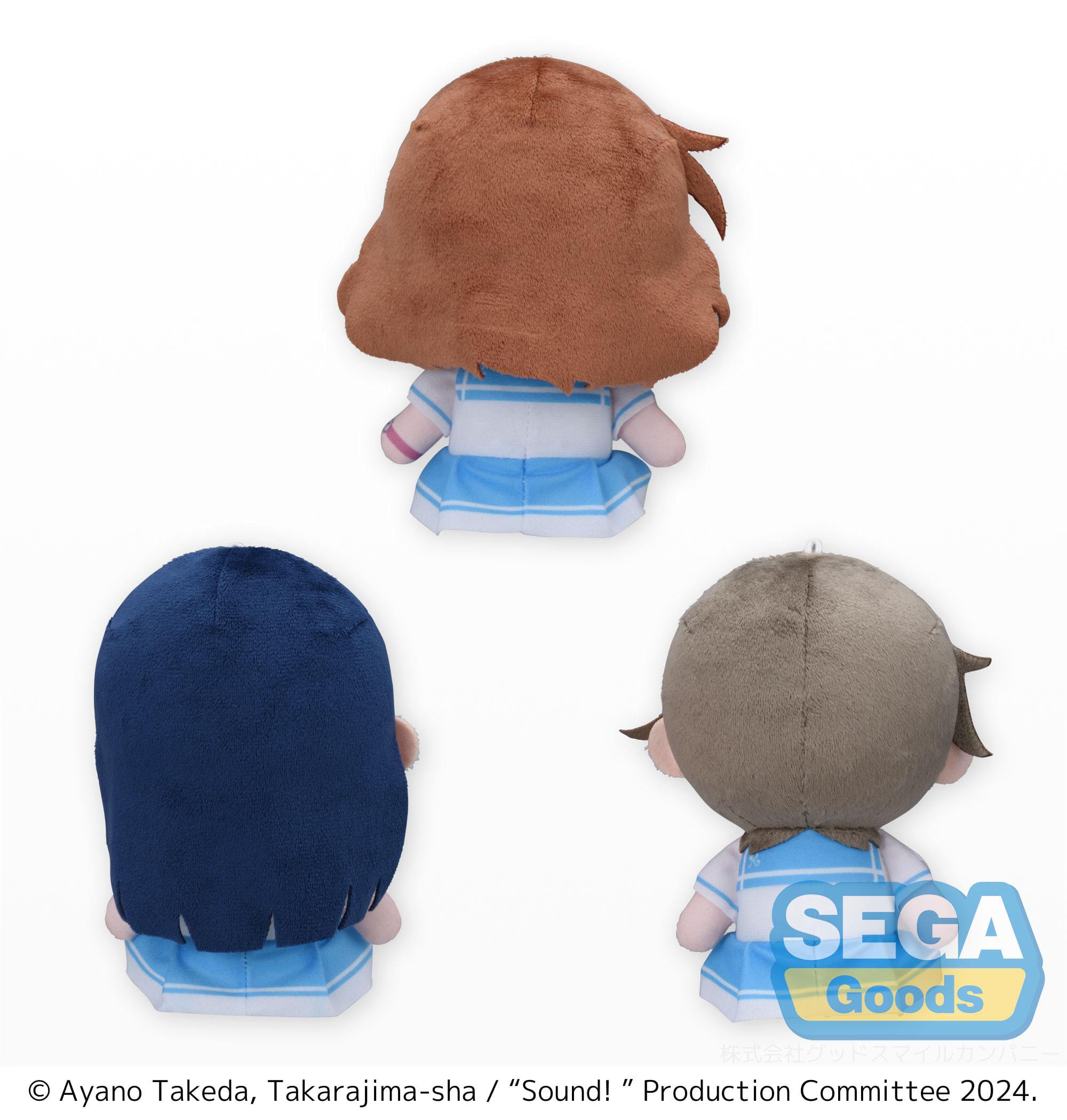 Sound! Euphonium 3 Plüschfiguren Vol. 1 16 cm Sortiment (44)    