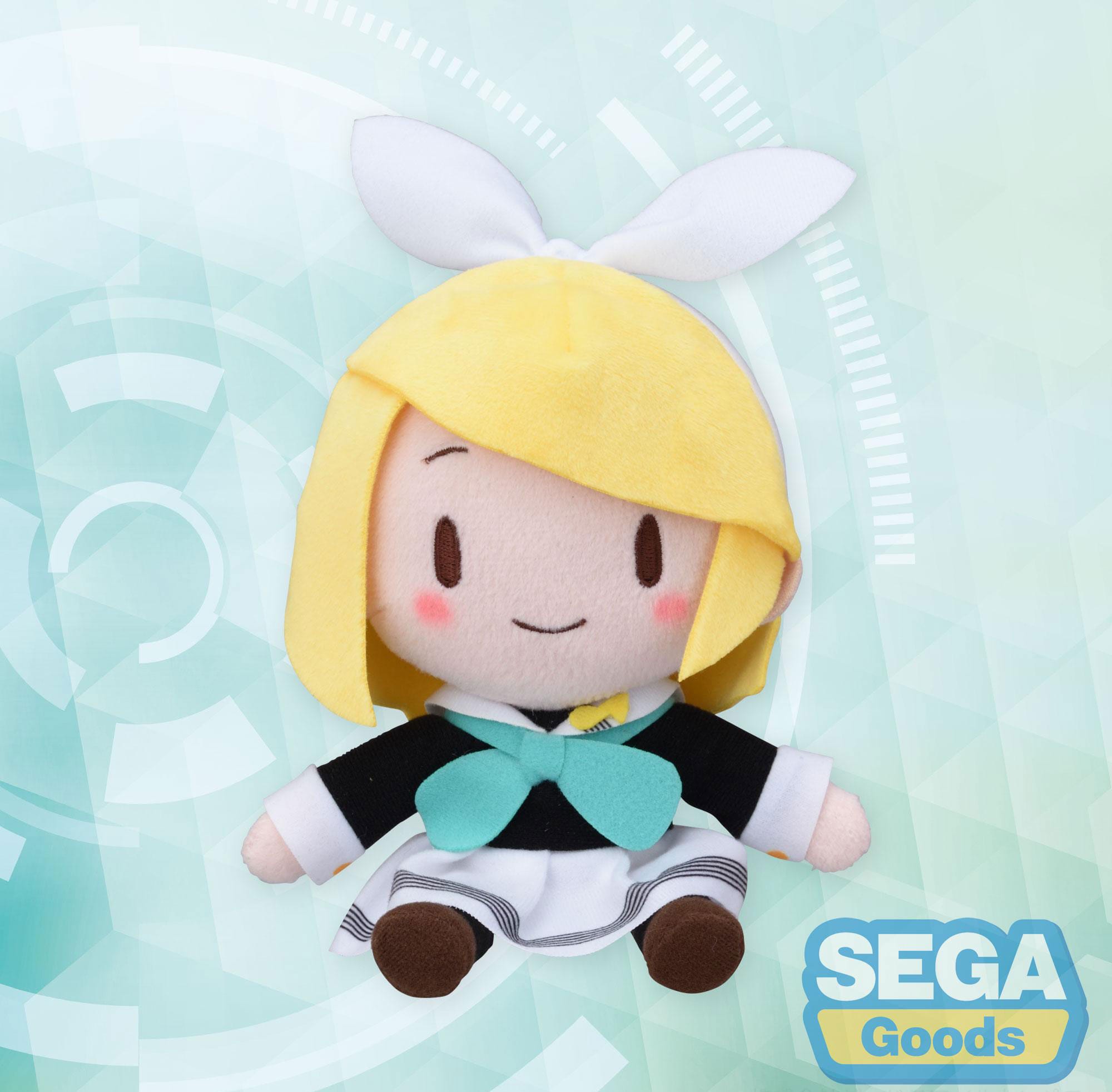 Character Vocal Series 02: Kagamine Rin/Len Fuwa Petit Mini Plüschfigur Kagamine Rin Uniform Ver. (EX) 16 cm    