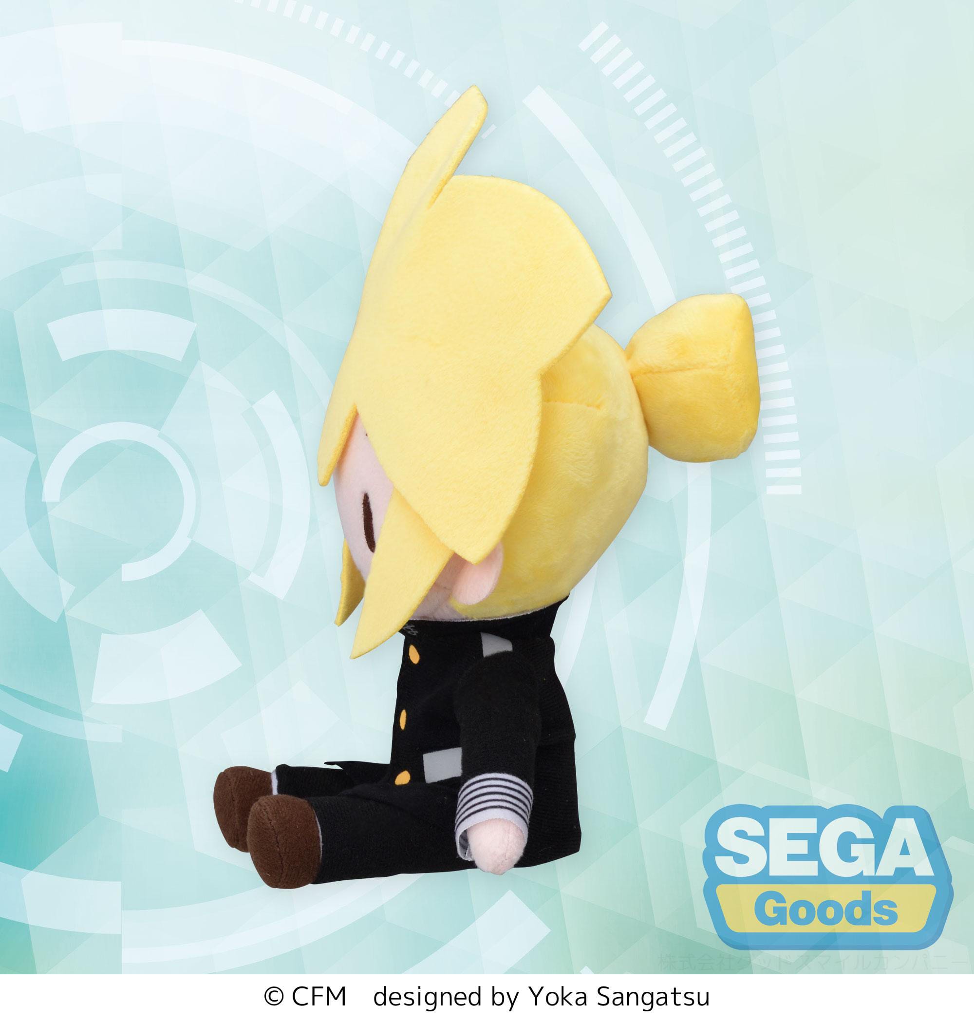 Character Vocal Series 02: Kagamine Rin/Len Fuwa Petit Mini Plüschfigur Kagamine Len Uniform Ver. (EX) 16 cm    