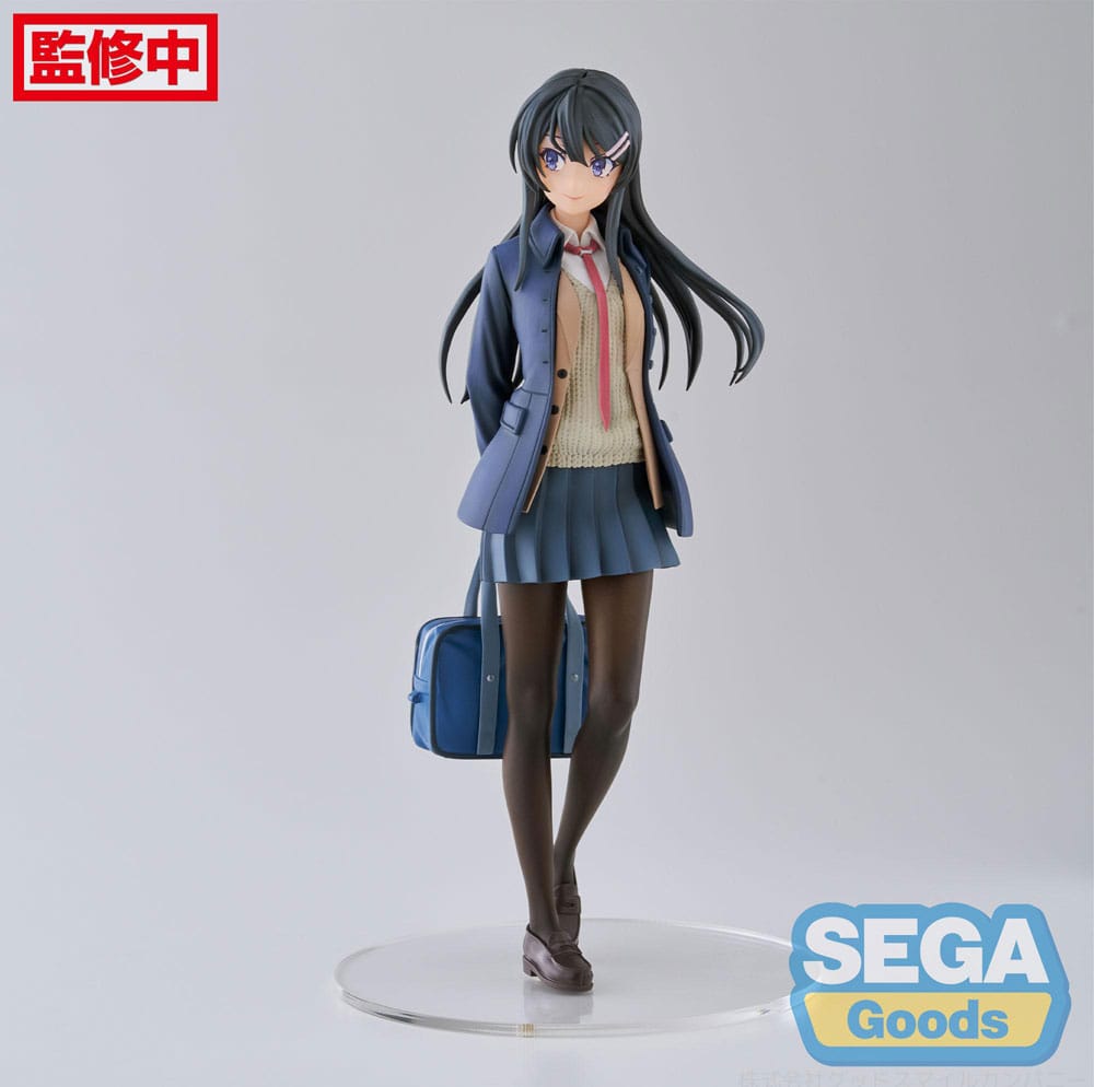 Rascal Does Not Dream of a Sister Venturing Out Luminasta PVC Statue Mai Sakurajima 18 cm