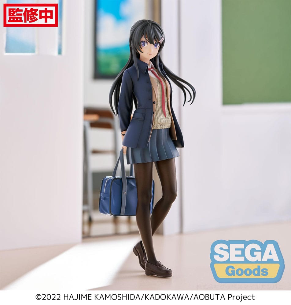 Rascal Does Not Dream of a Sister Venturing Out Luminasta PVC Statue Mai Sakurajima 18 cm