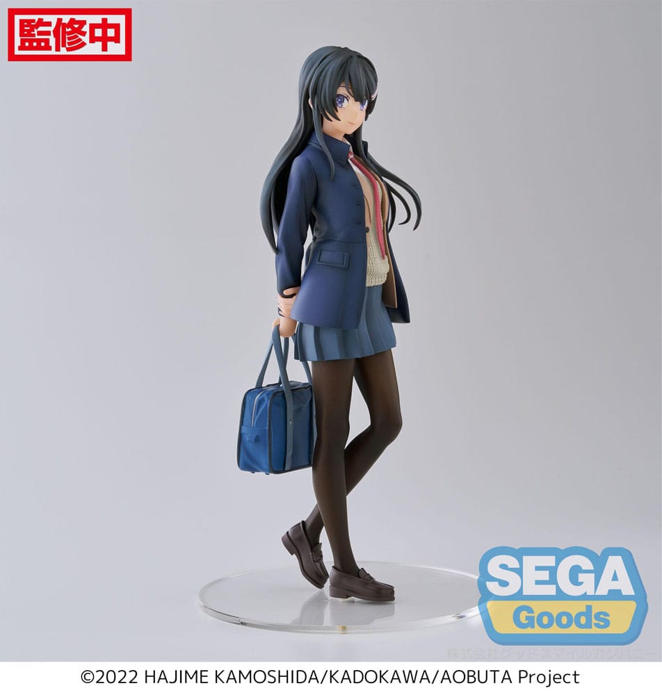 Rascal Does Not Dream of a Sister Venturing Out Luminasta PVC Statue Mai Sakurajima 18 cm