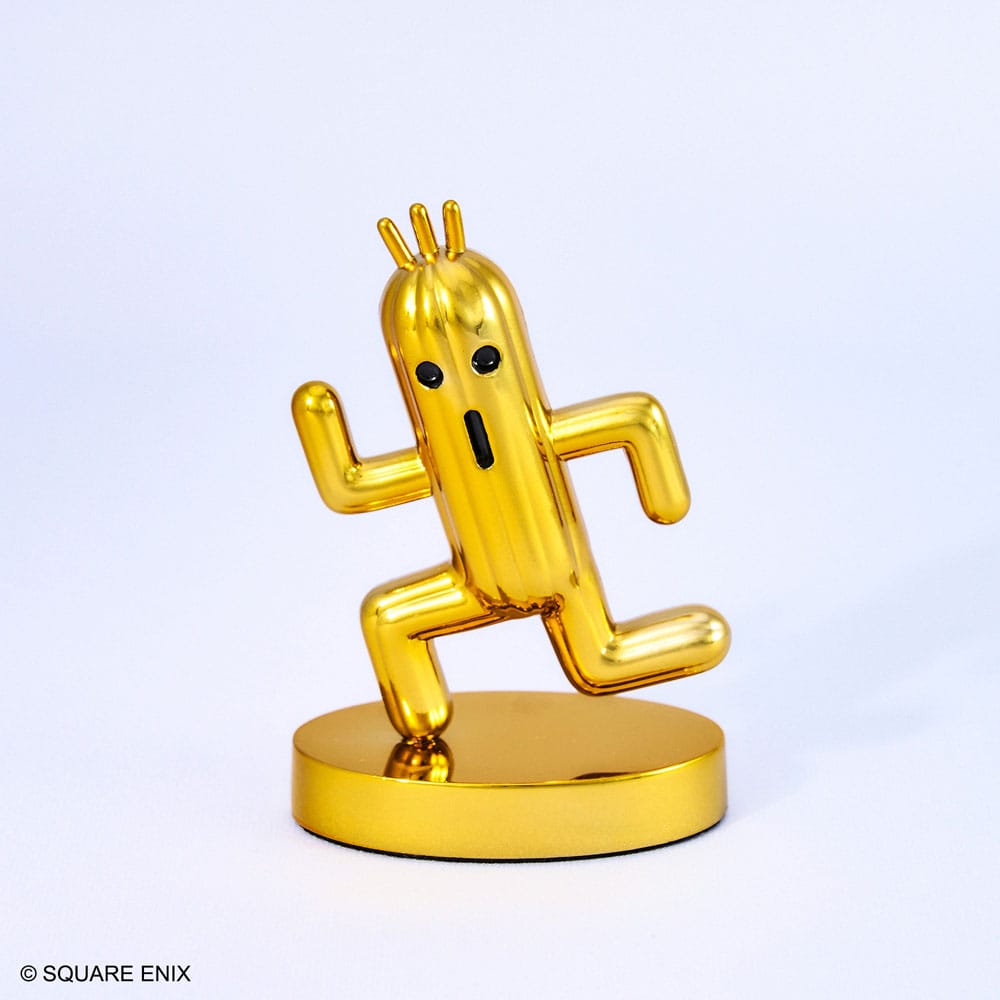 Final Fantasy Bright Arts Gallery Diecast Minifigur Cactuar (Gold) 7 cm