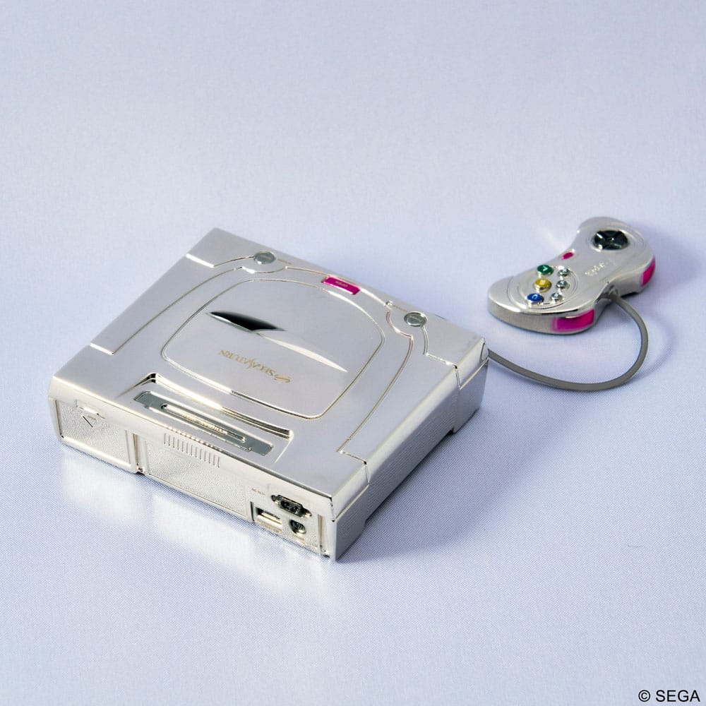 Sega Hardware Series Bright Arts Gallery Diecast Minifigur Sega Saturn White