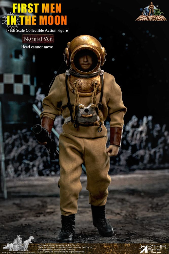 Die erste Fahrt zum Mond Actionfigur 1/6 First Men in the Moon (1964) 30 cm
