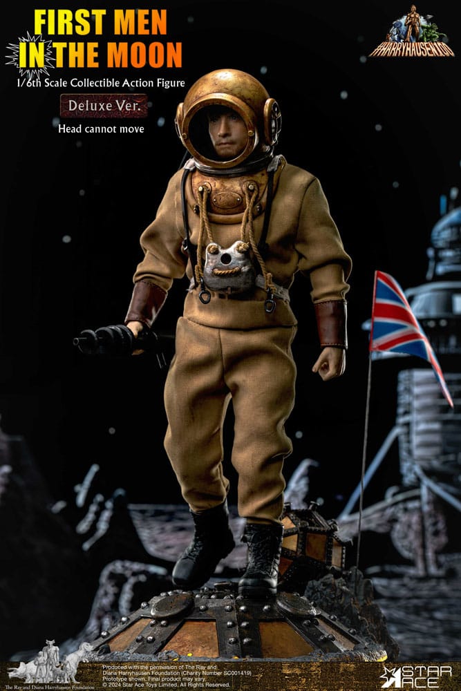 Die erste Fahrt zum Mond Actionfigur 1/6 First Men in the Moon (1964) Deluxe Ver. 30 cm