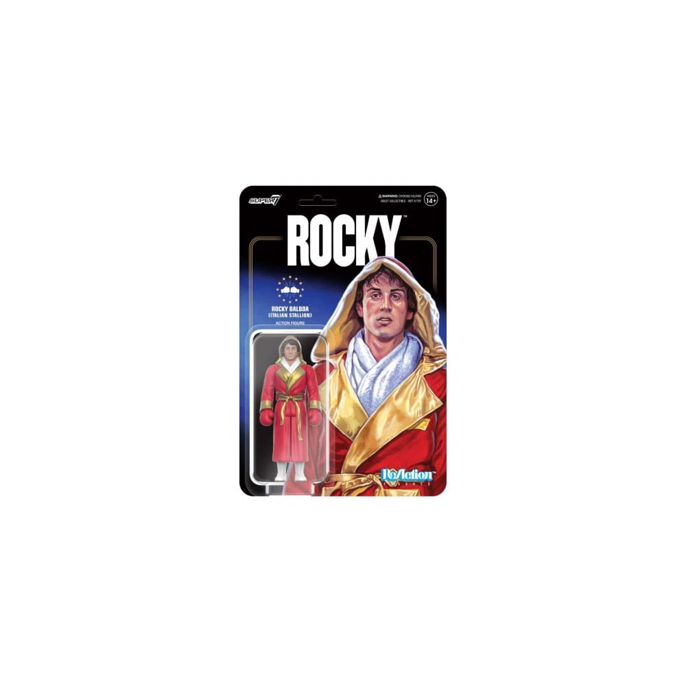 Rocky ReAction Actionfigur Wave 03 Rocky Italian Stalone (Rocky I) 10 cm