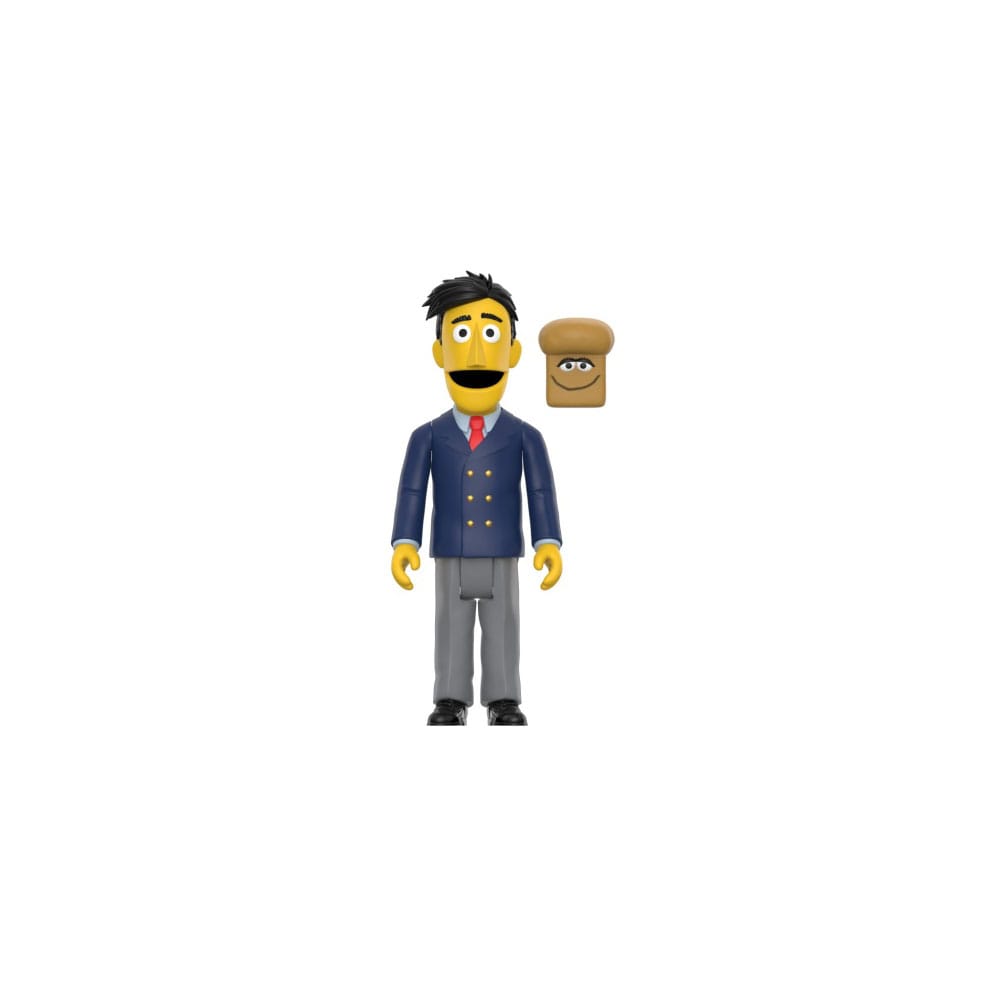 Sesamstraße ReAction Actionfigur Wave 02 Guy Smiley (With Bread) 10 cm