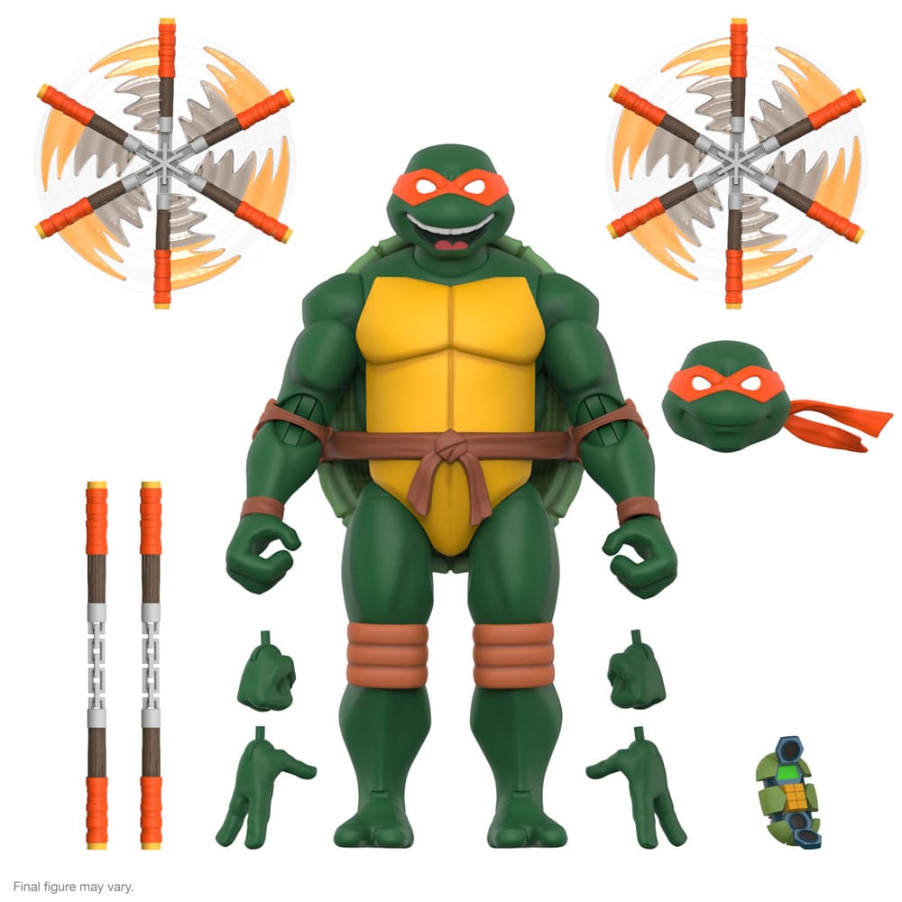 Teenage Mutant Ninja Turtles Ultimates Actionfigur Wave 12 Michelangelo 18 cm