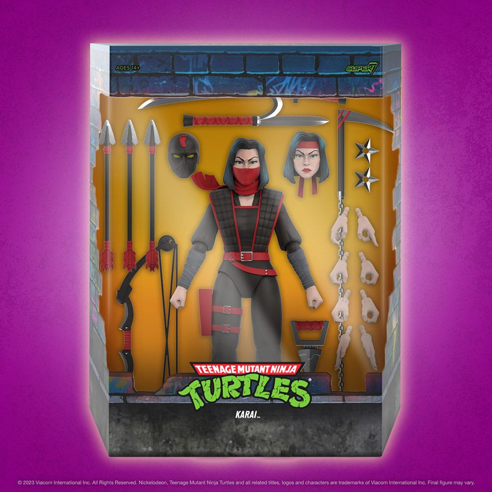 Teenage Mutant Ninja Turtles Ultimates Actionfigur Karai 18 cm