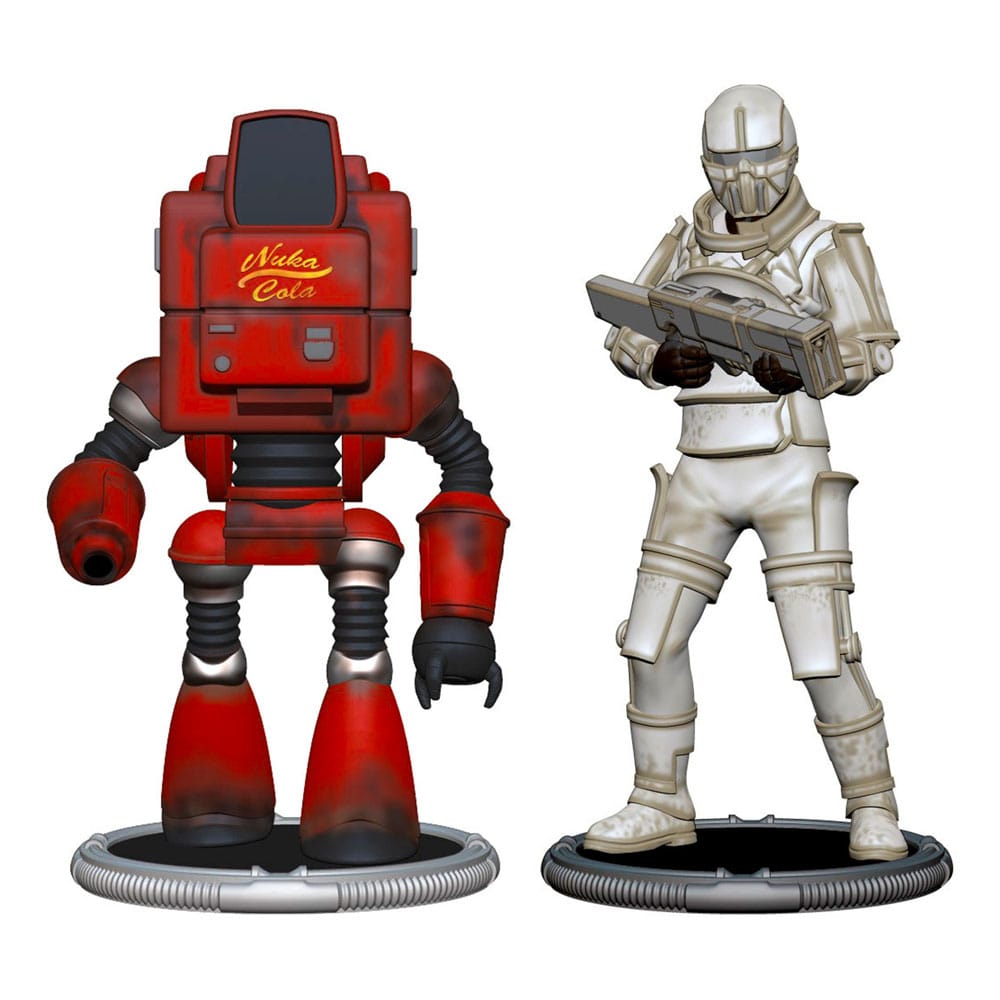 Fallout Minifiguren 2er-Pack Set B Nukatron & Synth 7 cm