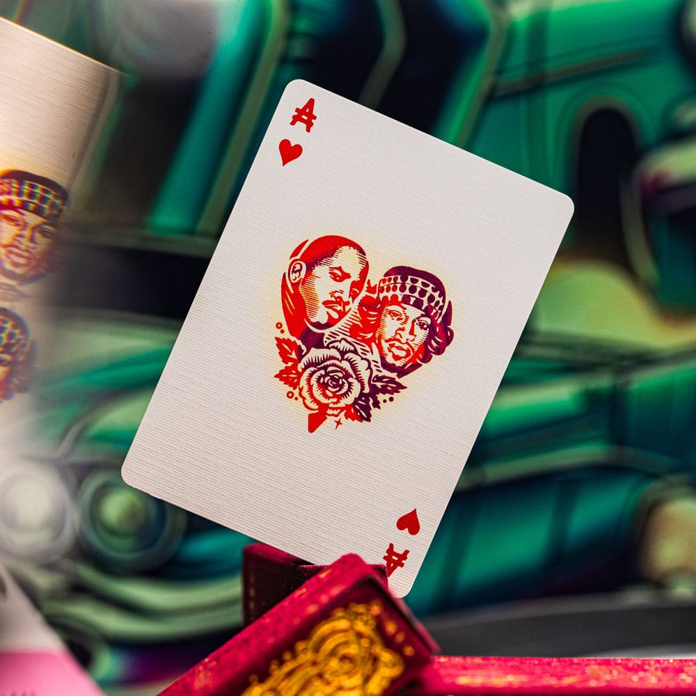 Outcast Spielkarten Red Velvet