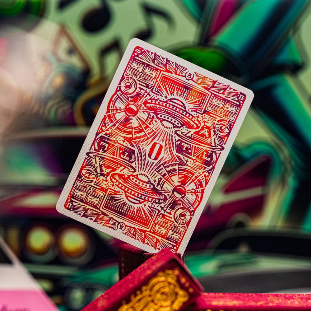Outcast Spielkarten Red Velvet