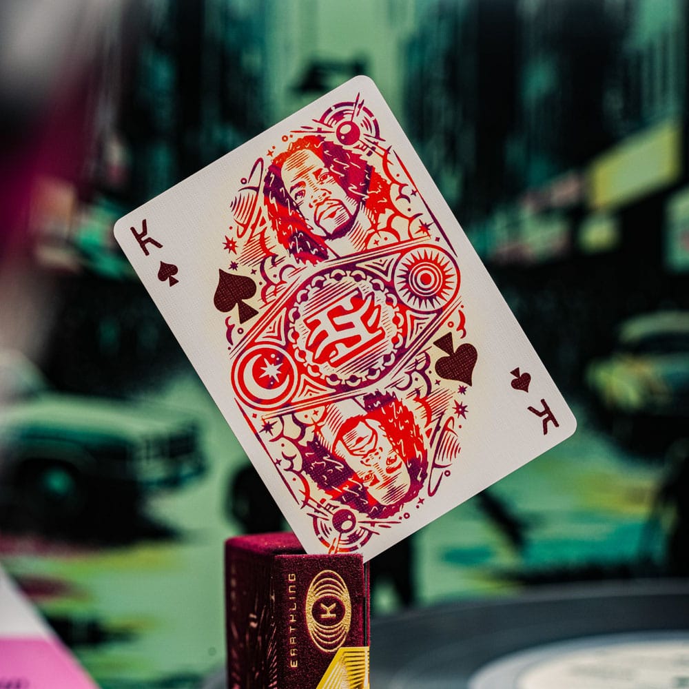 Outcast Spielkarten Red Velvet