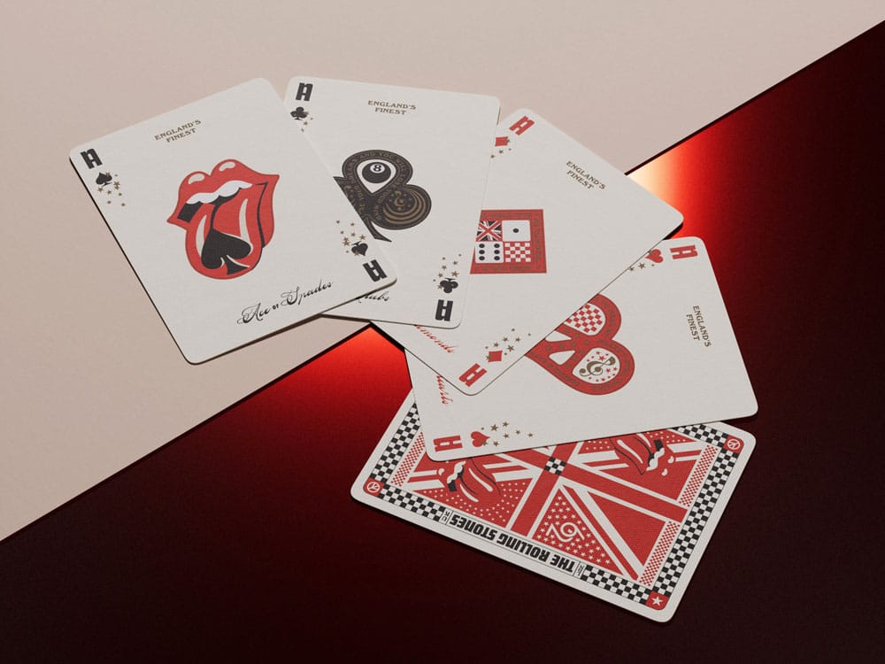 The Rolling Stones Spielkarten