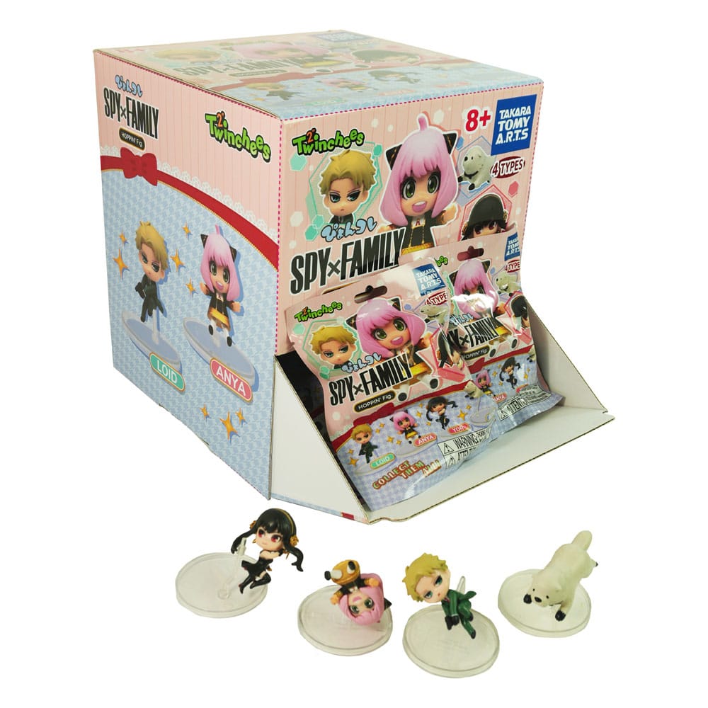 Spy x Family Twinchees Minifiguren Hoppin' 5 cm Display (24)