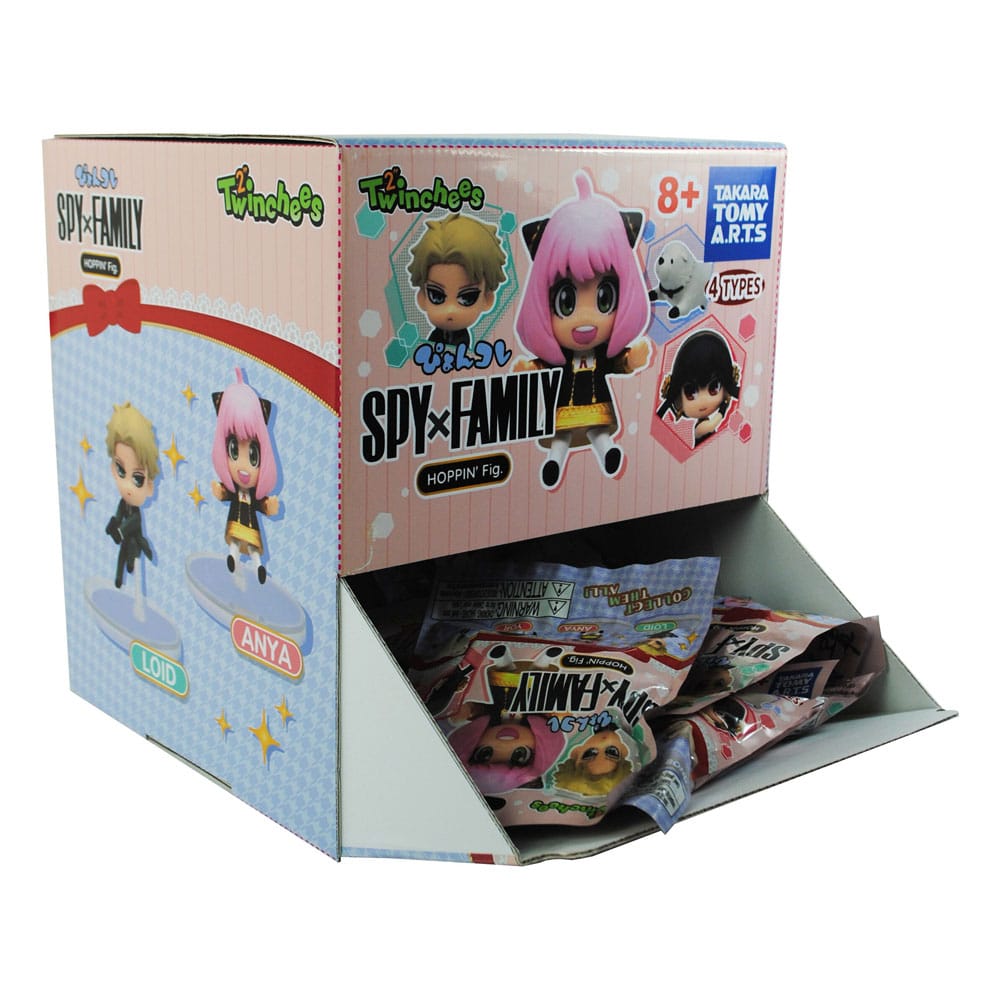 Spy x Family Twinchees Minifiguren Hoppin' 5 cm Display (24)
