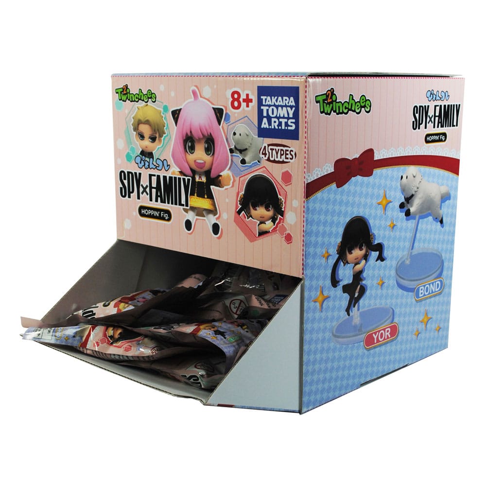 Spy x Family Twinchees Minifiguren Hoppin' 5 cm Display (24)