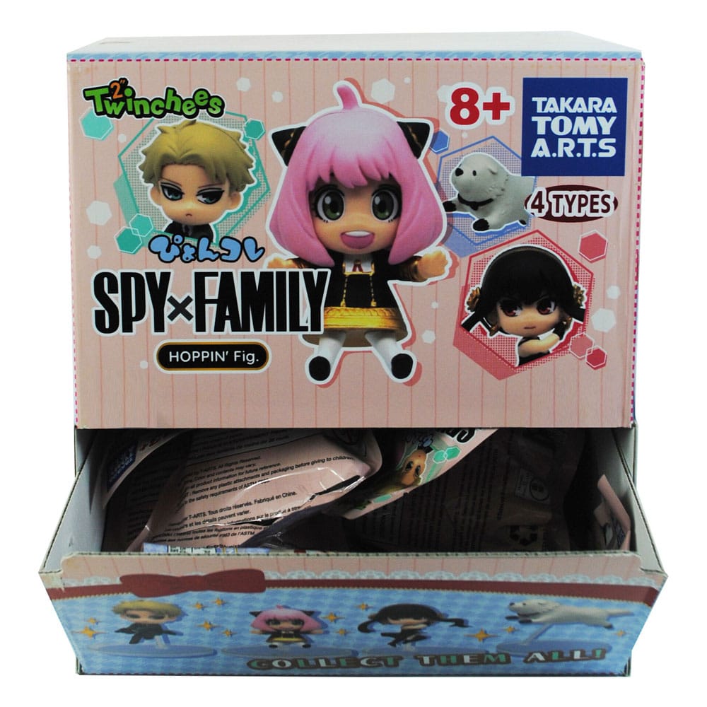 Spy x Family Twinchees Minifiguren Hoppin' 5 cm Display (24)