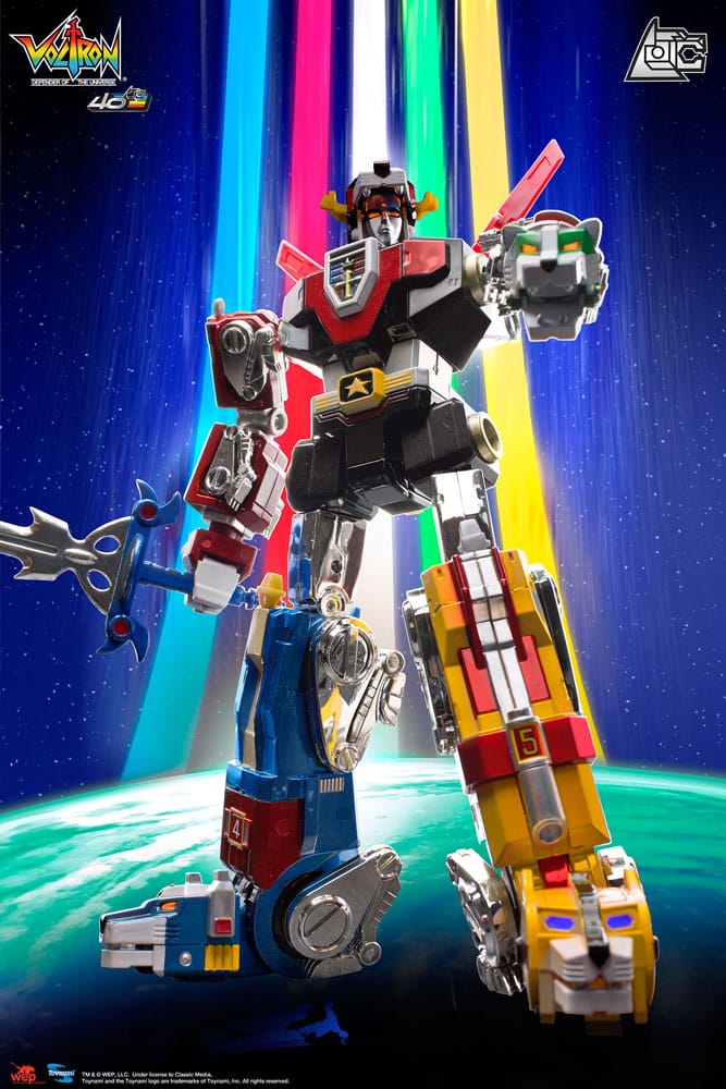 Voltron Actionfigur Gift Set 40th Anniversary Collector´s Edition 27 cm