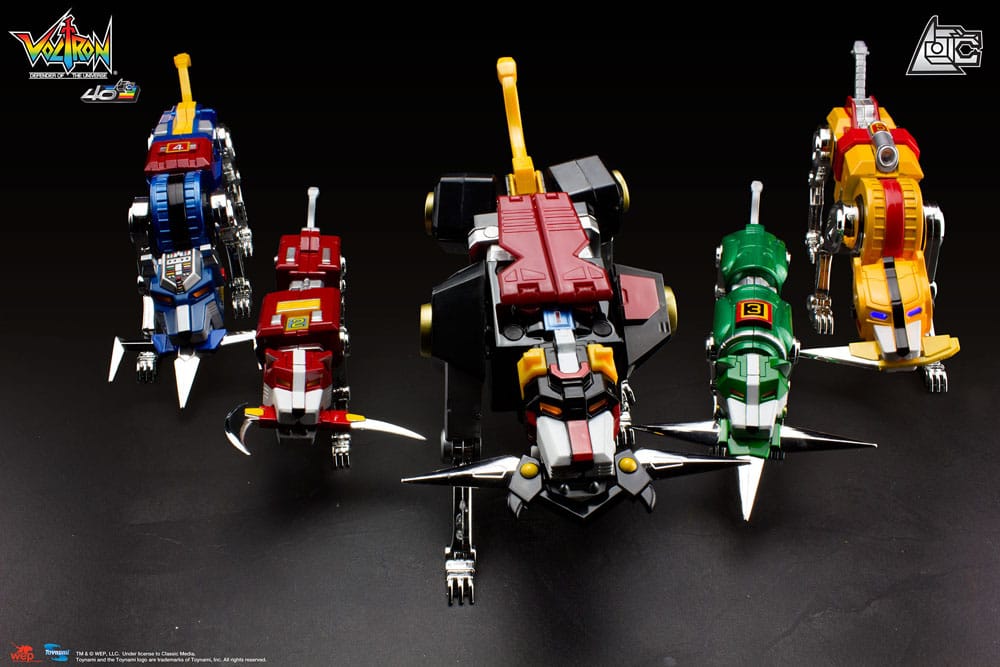 Voltron Actionfigur Gift Set 40th Anniversary Collector´s Edition 27 cm