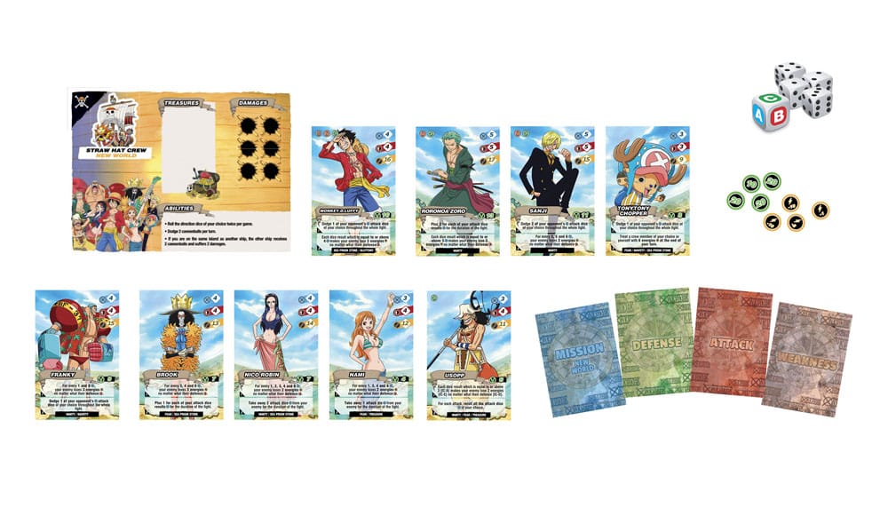 One Piece Brettspiel Adventure Island *Englische Version*