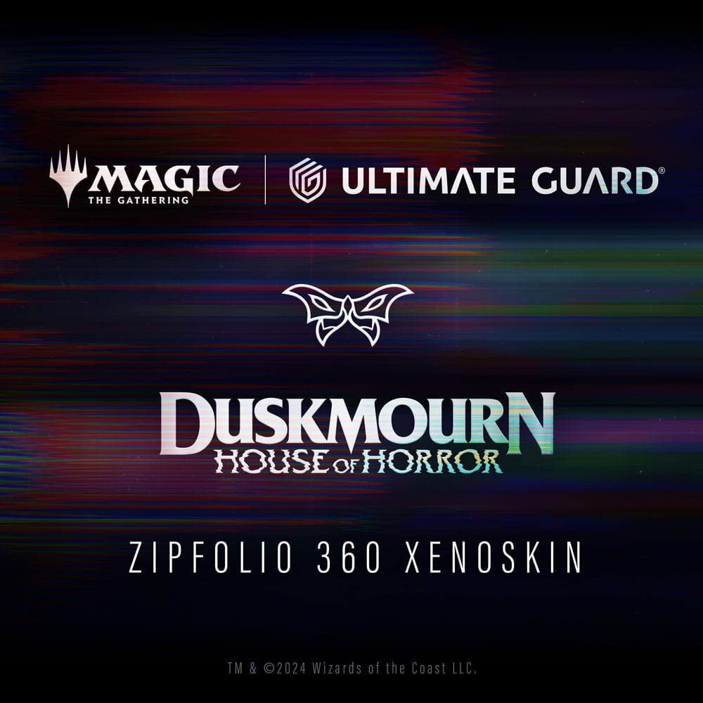 Ultimate Guard Zipfolio 360 Xenoskin Magic: The Gathering "Duskmourn: House of Horror" - Restricted Office