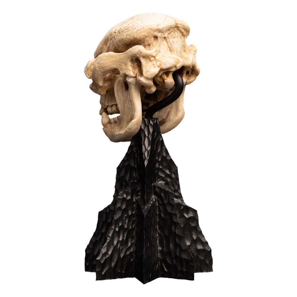 Herr der Ringe Mini Statue Skull of a Cave Troll 21 cm