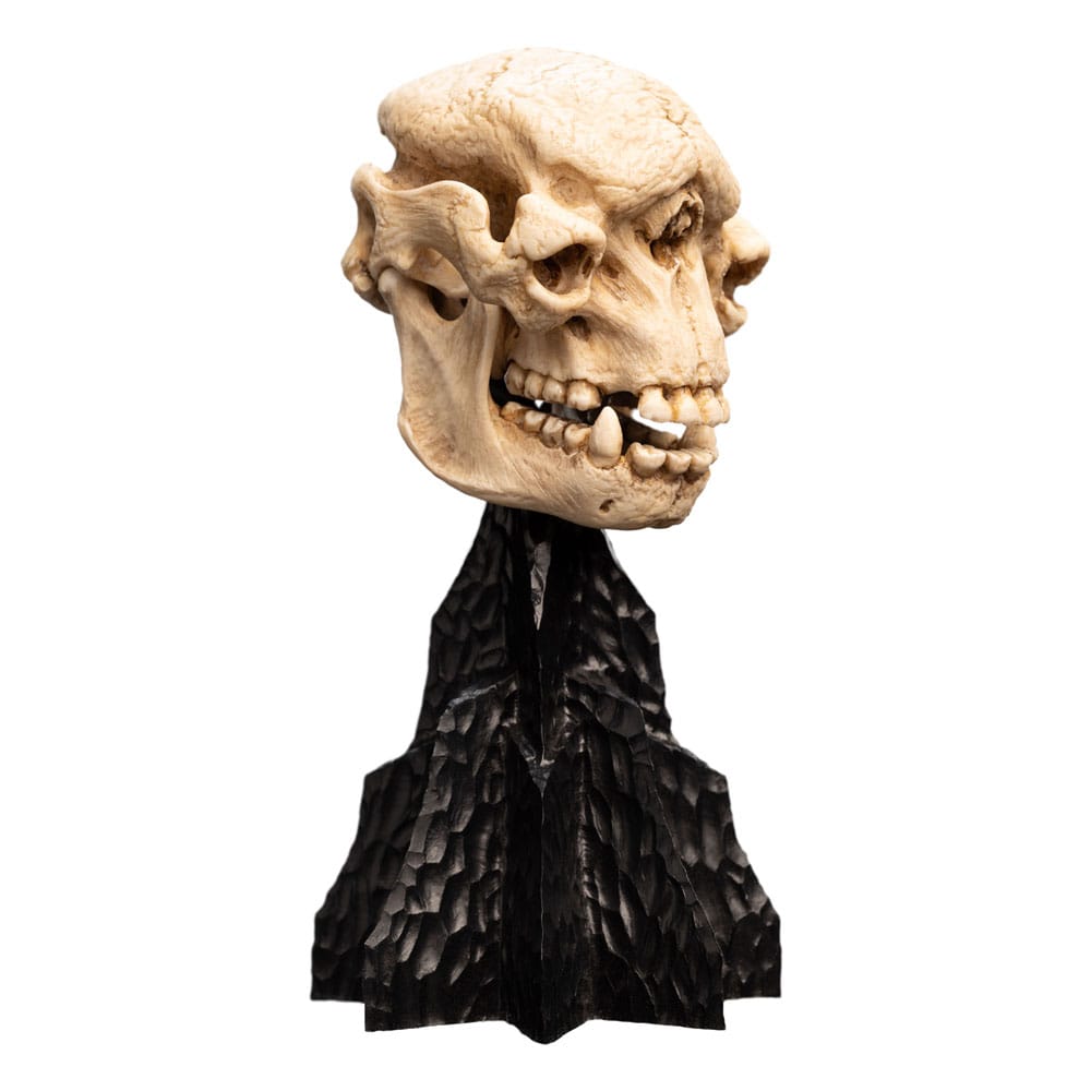 Herr der Ringe Mini Statue Skull of a Cave Troll 21 cm