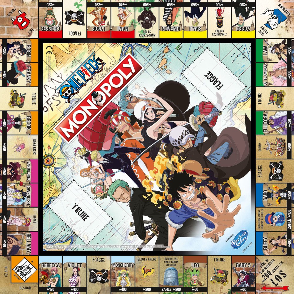 One Piece Brettspiel Monopoly *Deutsche Version*