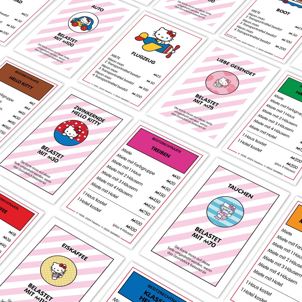Monopoly Brettspiel Hello Kitty *Deutsche Version*