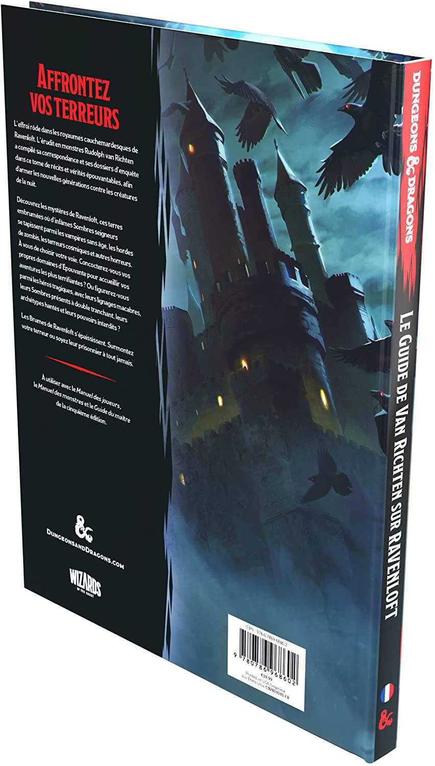 Dungeons & Dragons RPG Le Guide de Van Richten sur Ravenloft französisch
