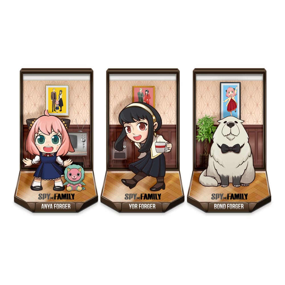 Spy x Family Secret Capsule Minifiguren 11 cm Display (12)