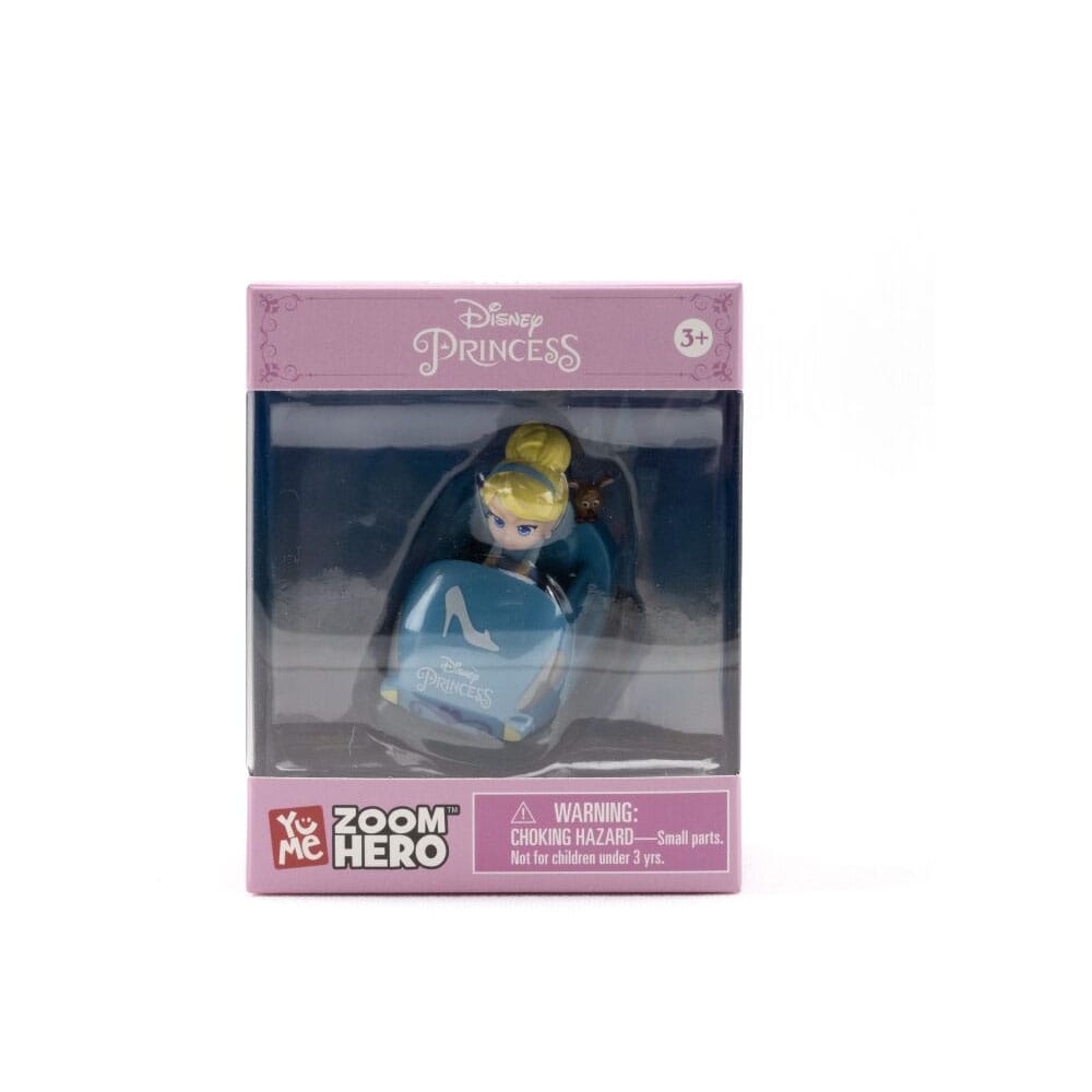 Disney Princess Zoom Hero Rückzug-Fahrzeuge mit Figuren Display (12)