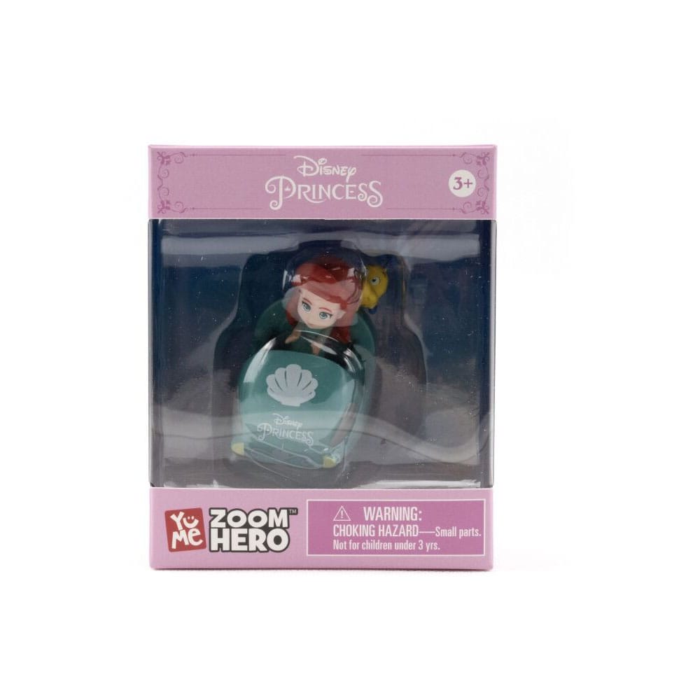 Disney Princess Zoom Hero Rückzug-Fahrzeuge mit Figuren Display (12)