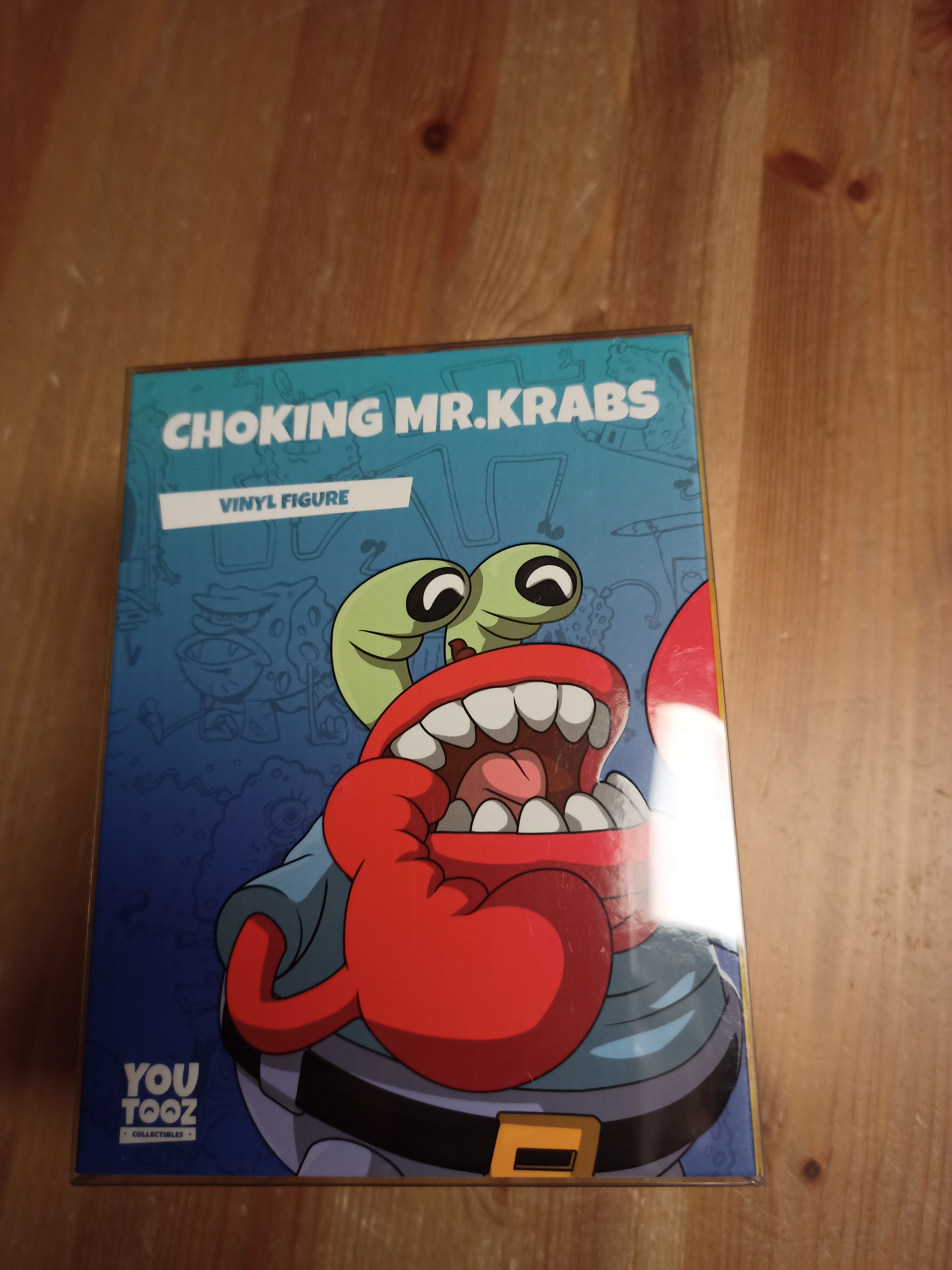 SpongeBob Vinyl Figur Choking Mr. Krabs 9 cm