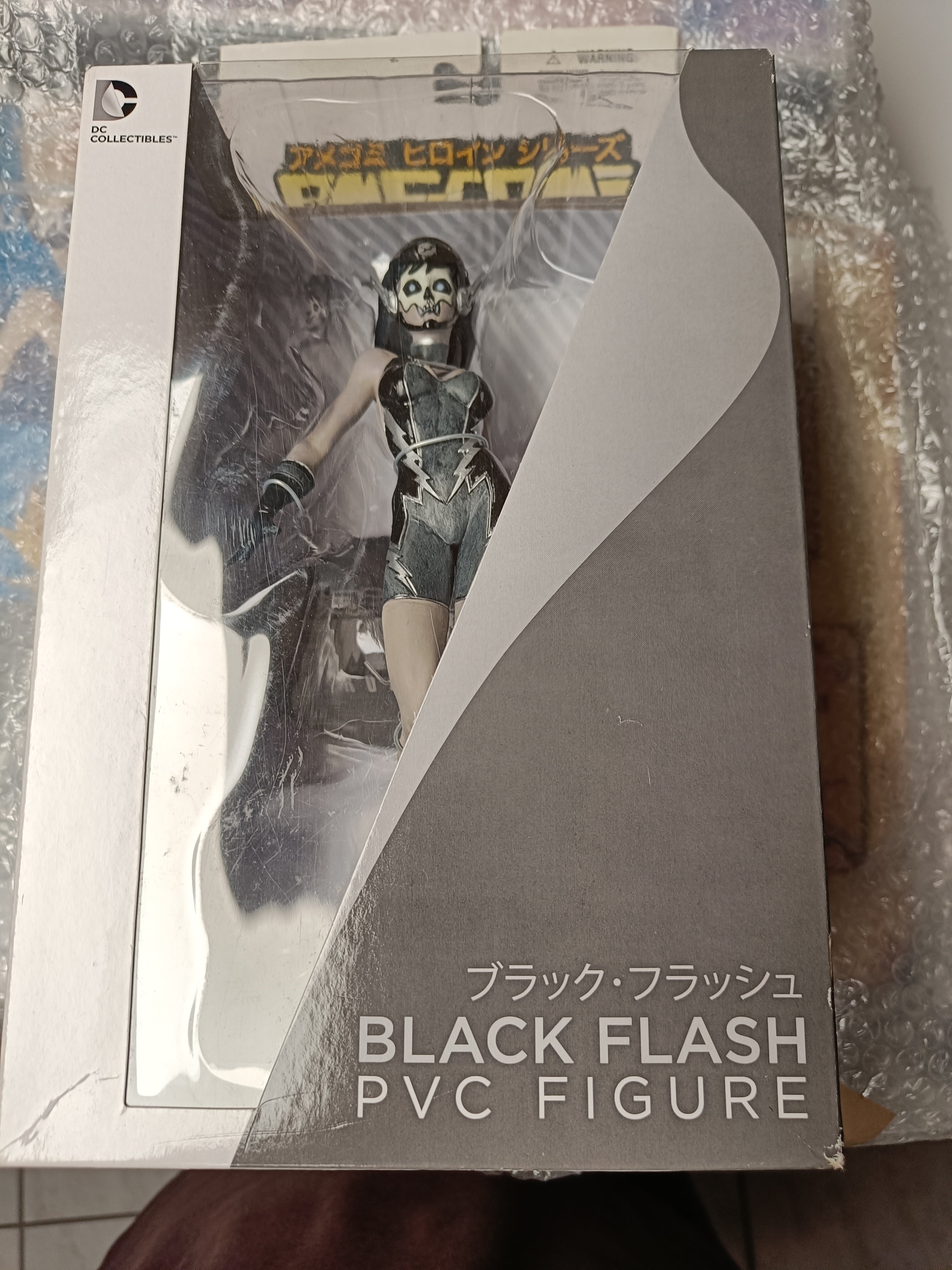DC Direct Ame Comi Heroine Series Black Flash PVC Statue Figur (DAP-Gebraucht)