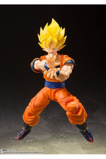 Dragonball Z S.H. Figuarts Actionfigur Super Saiyan Full Power Son Goku 14 cm