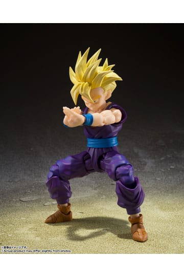 Dragon Ball Z S.H. Figuarts Actionfigur Super Saiyan Son Gohan - The Warrior Who Surpassed Goku 11 cm
