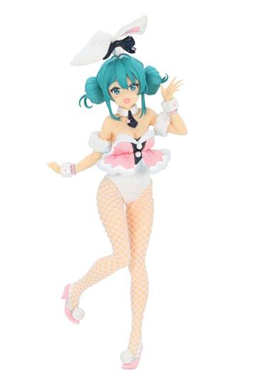 Hatsune Miku BiCute Bunnies PVC Statue Hatsune Miku White Rabbit Baby Pink Ver. 28 cm