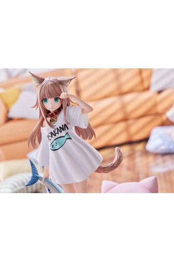 My Cat Is a Kawaii Girl Statue 1/6 Kinako Good Morning Ver. Limited Edition 21 cm