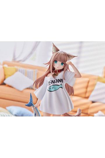 My Cat Is a Kawaii Girl Statue 1/6 Kinako Good Morning Ver. Limited Edition 21 cm