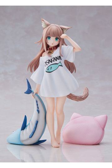 My Cat Is a Kawaii Girl Statue 1/6 Kinako Good Morning Ver. Limited Edition 21 cm