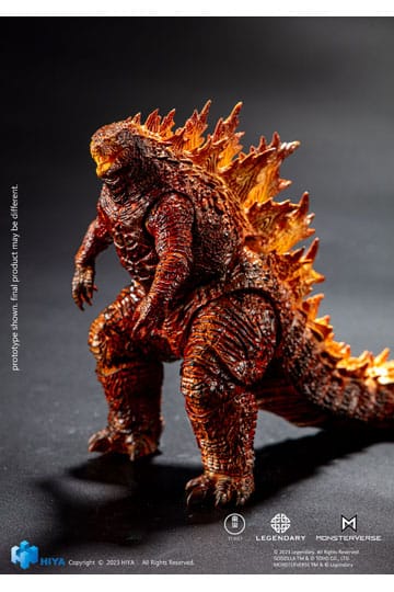 Godzilla Exquisite Basic Actionfigur Godzilla: King of the Monsters Burning Godzilla 18 cm