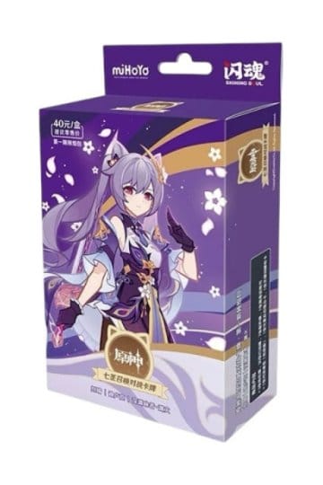 Genshin Impact Sammelkartenspiel - Pre-Build Starter Deck 02 - Keqing - Series 1 *Chinesische Version*