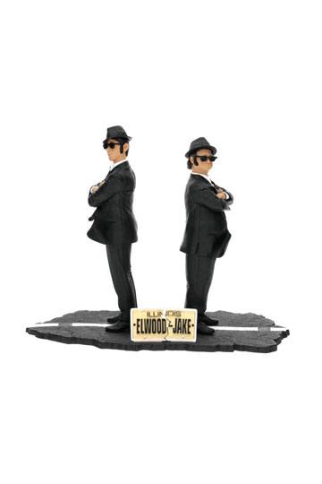 Blues Brothers Movie Icons Statuen Doppelpack Jake & Elwood 18 cm