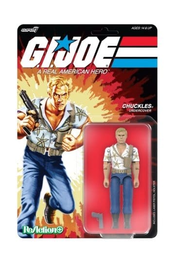 GI Joe ReAction+ Actionfigur Wave 07 Chuckles (Movie) 10 cm